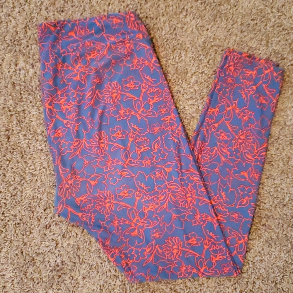 LuLaRoe Floral Leggings